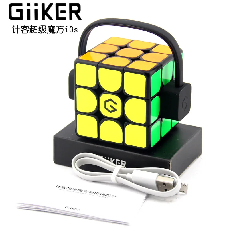 Giiker i3s Update Version Super Smart Magnetic 3x3x3 Magic Cube 3x3 AI Bluetooth APP Intelligent Speed Cube Puzzle Toys