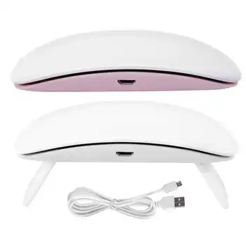 

Nail Dryer LED Nail Folding Mouse Shape Mini Nail Dryer Gel Curing Nail Gel Mini Manicure Curing