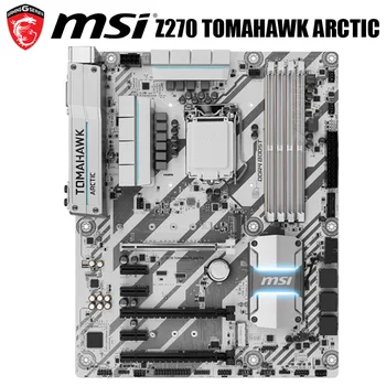 

LGA 1151 MSI Z270 TOMAHAWK ARCTIC Motherbaord Intel Z270 1151 DDR4 Original Desktop MSI Z270 Mainboard 1151 M.2 PCI-E 3.0 Used