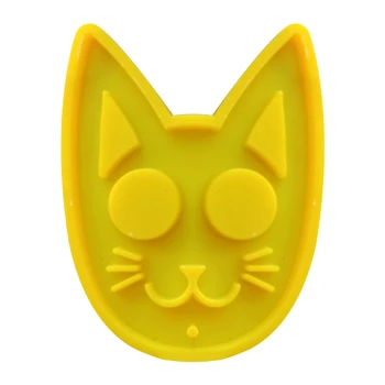 

DIY Cat Key Chain Pendant Casting Silicone Mould Crafts Decoration Keychain Jewelry Making Tool Crystal Epoxy Resin Mold