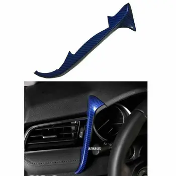 

For Toyota Camry 2018-2019 Interior Dashboard Air Outlet Decor Cover Trim Blue