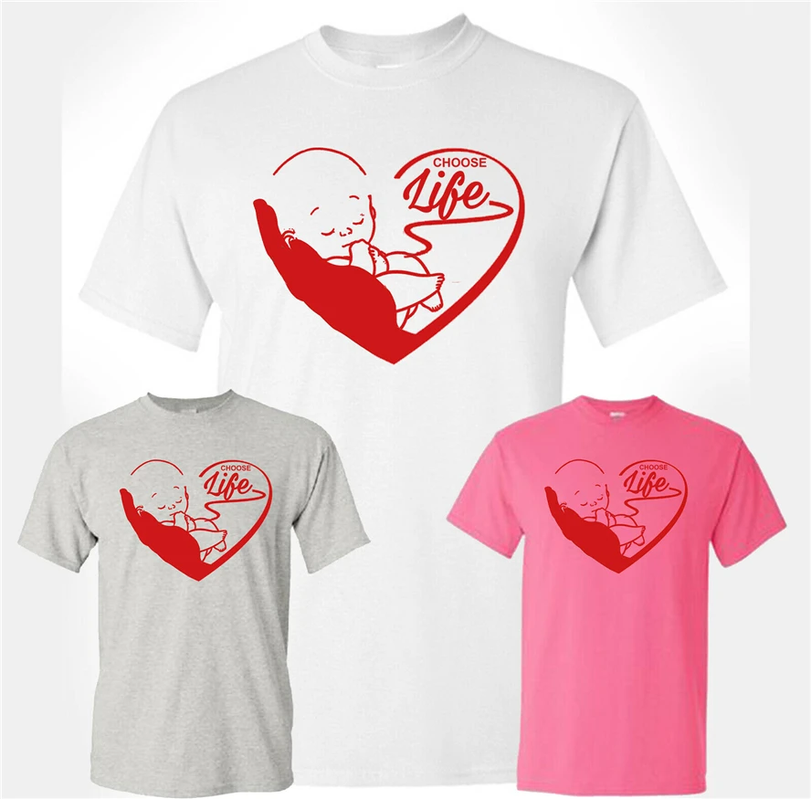 

Choose Life T-Shirt All Lives Matter Pro Life Anti Abortion Baby Lives Birthday Gift Tee Shirt