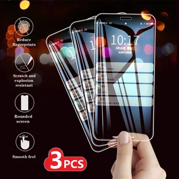 Перейти на Алиэкспресс и купить 3 шт. закаленное стекло для Xiaomi Redmi Note 8 9 PRO MAX 8T 9S 7S Защитная крышка для экрана Redmi 8 8A 10X K30i 5G защитная пленка 9H