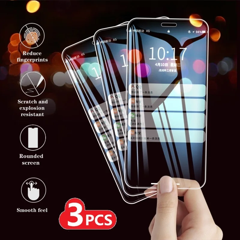 Защитное стекло закаленное для Xiaomi Redmi Note 8 9 PRO MAX 8T 9S 7S 8A 10X K30i|Защитные стёкла и