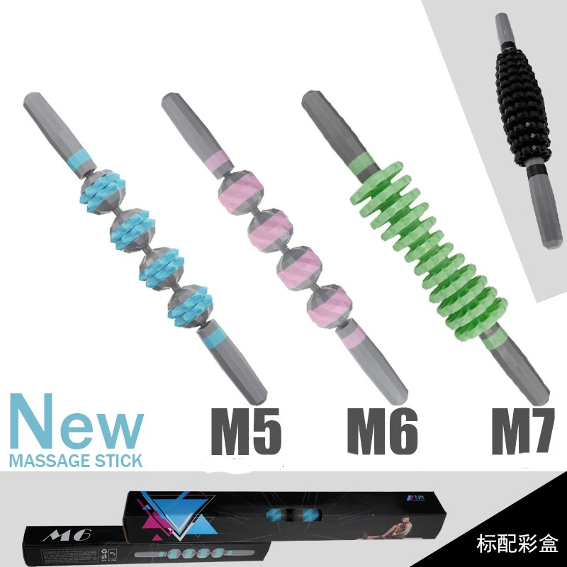 

Массажные палочки M5/M6 для тела, ролик для снятия мышечных мышц, портативный триггер для фитнеса, йоги, ног, рук, физиотерапии, йоги, блок для ф...