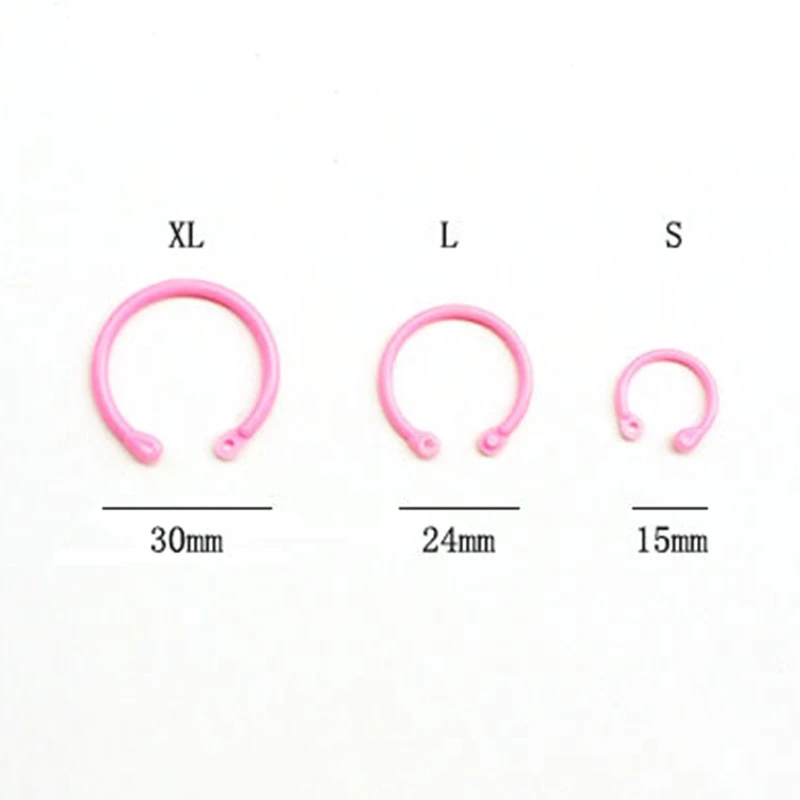 High Quality Binder Ring Creative Plastic Multifunction Circle DIY Album Loose Leaf Book Binder Hoop Ring