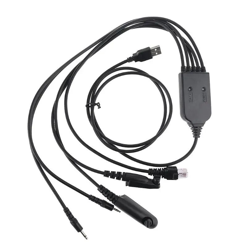 

5 In 1 Multifunctional FTDI USB Programming Cable Driveless for Motorola AXU4100 AXV5100 CP200 CP340 EP450 Two-way Radio