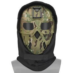 Tactical Airsoft Wild Mask Set with Headgear Suit Can Carry Variety Night Vision Devices Cosplay Multi-Function Protect Gear