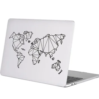 

World Map Laptop Sticker for Macbook Pro 16" Air Retina 11 12 13 14 15 inch Vinyl Mac Surface Book Skin Computer Notebook Decal