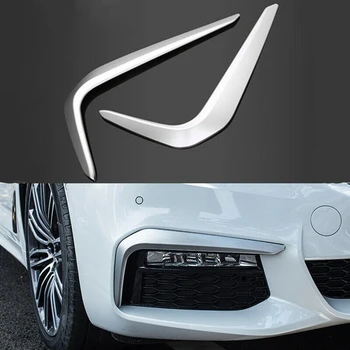 

Front Fog Lamp Eyebrows Light Cover for Bmw 5 Series Sport G30 2017 2018 2Pcs