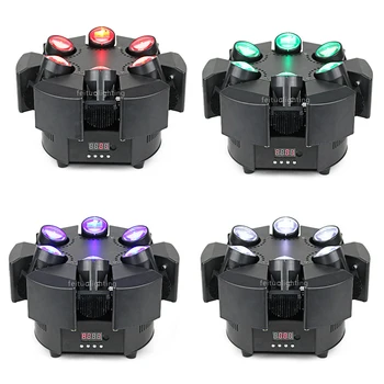 

H-4/lot disco project 6 heads RGBW 4 IN 1 Beam 6*10w led moving head light dj party stage effect