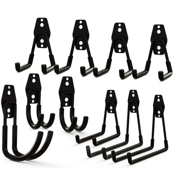 

Garage Hooks, Garage Storage Hooks, Wall Mount Organizer Tool Storage for Power Tools, Ladder Hooks 10 Pack