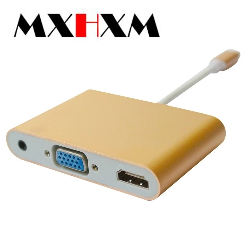 Тип-c к HDMI+ VGA конвертер usb3.1 к HDMI type C