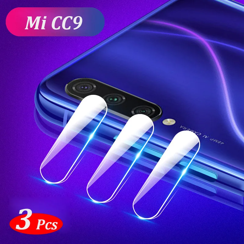 

3PCS Len Camera Film Xiaomi Mi CC9 CC9e Tempered Glass Xiomi Mi A3 lite Screen Protector Global CC9 CC9e Lens Redmi Note 8 Pro