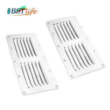 2 шт. морской класс из нержавеющей стали 304 лодка морские квадратные вентиляционные решетки вентиляционная решетка Вентиляция жалюзи вентилятор Гриль Крышка