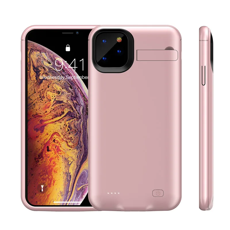Чехол для зарядного устройства для iPhone 11 Pro, ударопрочный внешний аккумулятор, чехлы для зарядки, зарядное устройство, Ультратонкий внешний аккумулятор