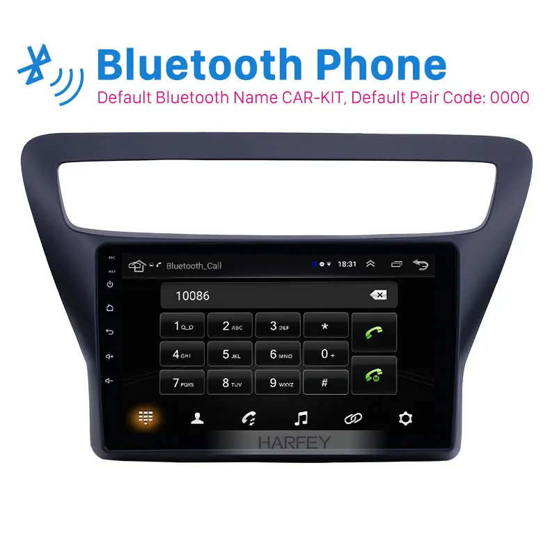 Harfey для- Chevy Chevrolet Lova RV Android 9,1 HD сенсорный экран 9 дюймов gps Автомагнитола с поддержкой Bluetooth Carplay SWC