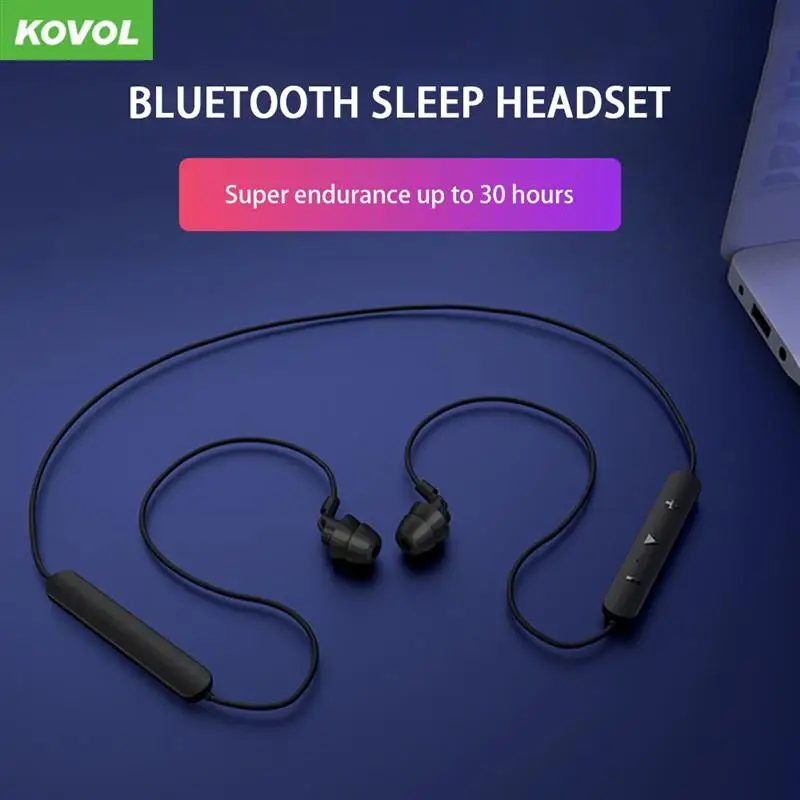Bluetooth 5 0 Earphone 8D HD Stereo Wireless Sport Earphones Halter Neck in Ear Earbuds for Gym Running Workout Sleeping