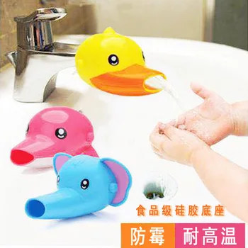 

Douyin Baby Faucet Extender Extension Children Wash Cartoon Lengthen Anti-spill Head Guide Gutter Water Nozzle