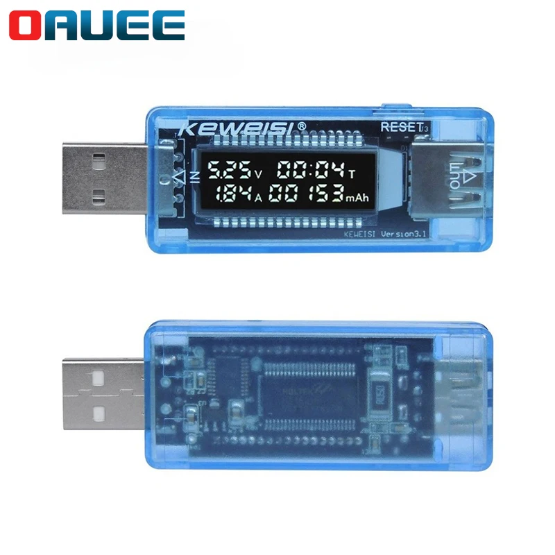 Электронный индикатор емкости аккумулятора 20 в USB-индикатор мощность амперметра