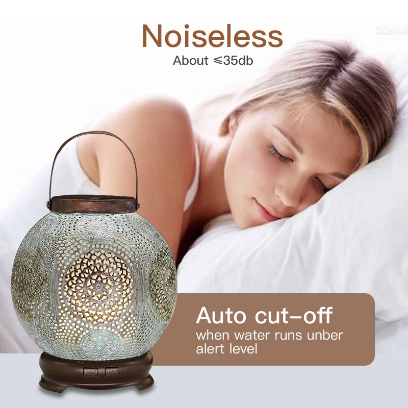  120ML Mist Maker Air Humidifier Aroma Essential Oil Diffuser Ultrasonic Electronic Humidifier Handm