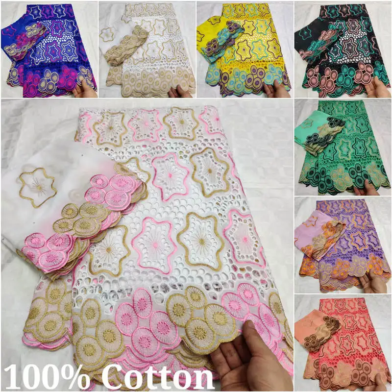 TL! швейцарская вуаль из чистого хлопка с камнями, африканская сухая кружевная ткань высокого качества в нигерийском стиле! J110520