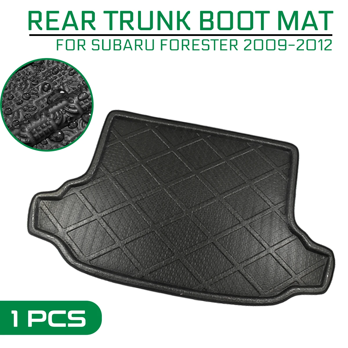 Car Floor Mat Carpet Rear Trunk Anti-mud Cover For Subaru Forester 2009 2010 2011 2012 | Автомобили и мотоциклы
