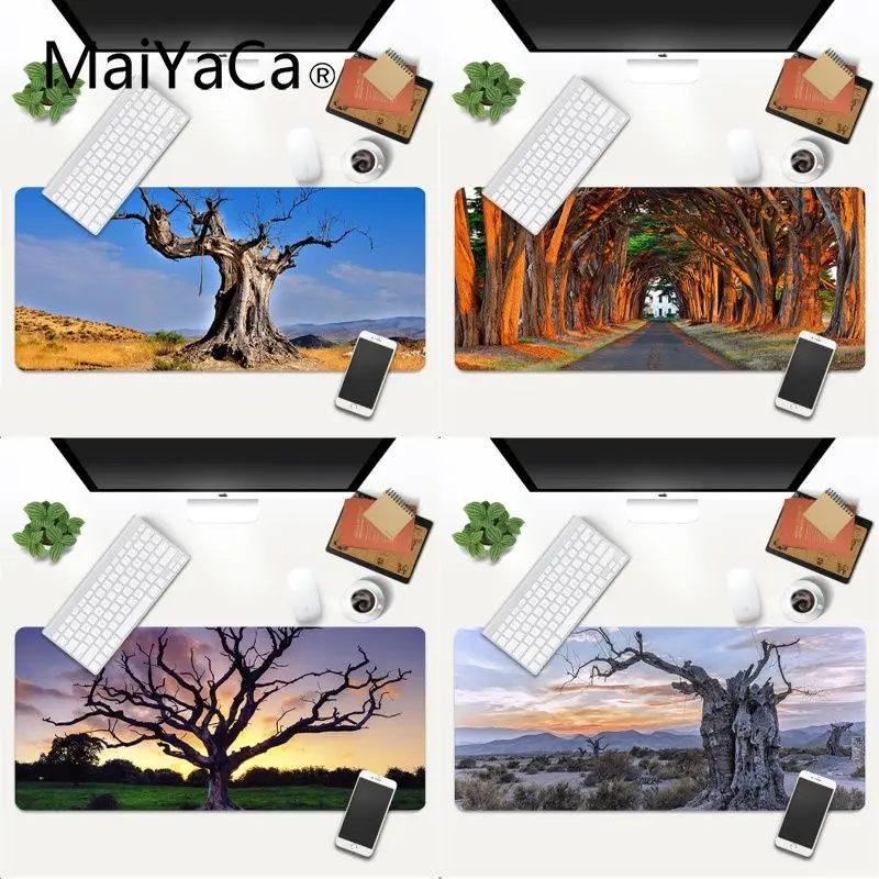 

MaiYaCa 2020 New Trees Rubber Mouse Durable Desktop MousepadÂ Gaming Mouse Mat xl xxl 800x400mm for world of warcraft