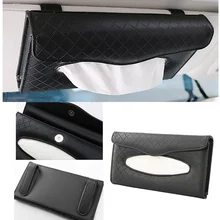 21*12*6,3 см коробка для салфеток из искусственной кожи автомобильная коробка для салфеток держатель для салфеток солнцезащитный козырек подвесной ящик для хранения для автомобиля универсальные аксессуары для сидений