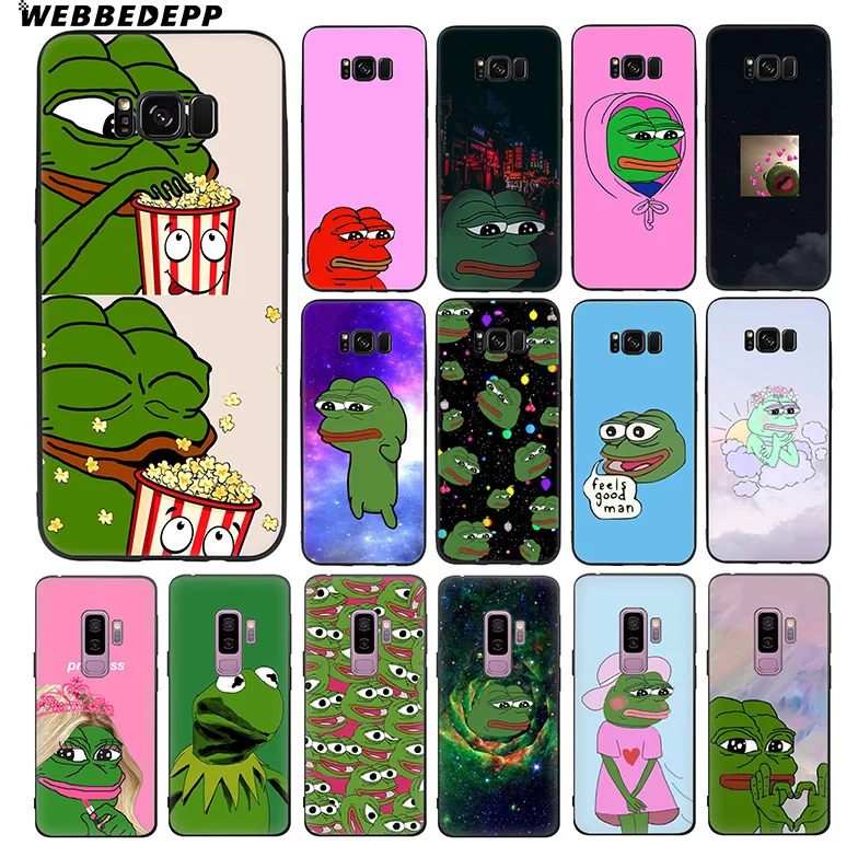 the Frog meme Cute Soft TPU Silicone Case for Samsung Galaxy S10 S10e S9 S8 Plus S7 S6 Edge &amp J6 |