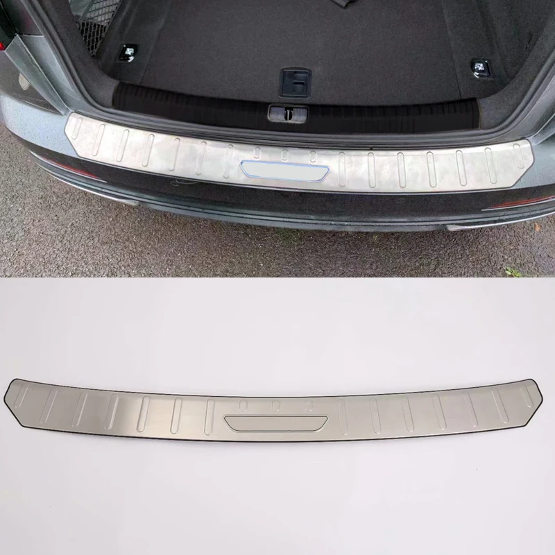 Car Accessories For Audi A6 C8 2019 Stainless Steel Rear Trunk Boot