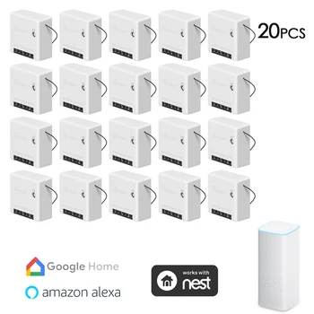 

Sonoff MINI DIY Smart Switch Small Body Remote Control Wifi 10A Mini Two Way Intelligent Switch Support for Alexa Google Home
