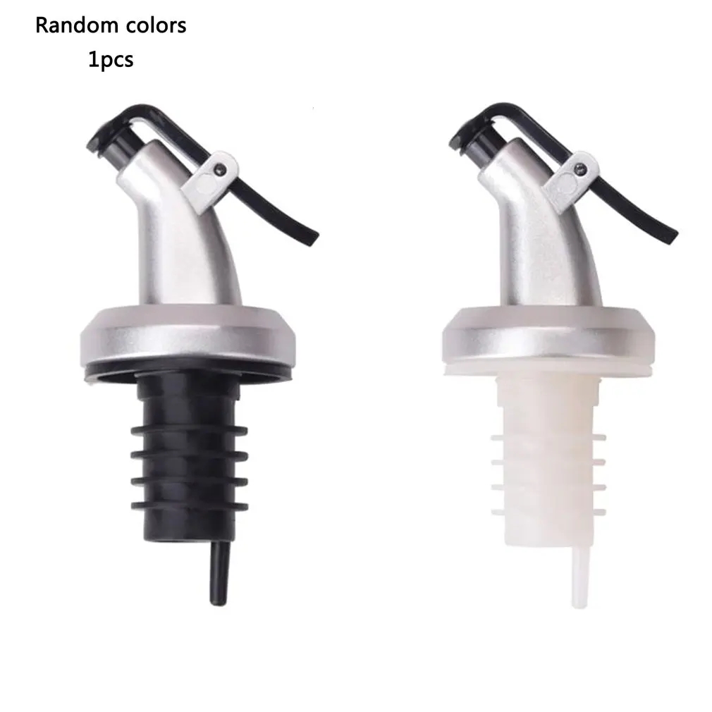 Oil Bottle Stopper Sprayer Liquor Dispenser Wine Pourers Flip Top Beer Cap Leak Proof Pourer Kitchen Color Random | Дом и сад
