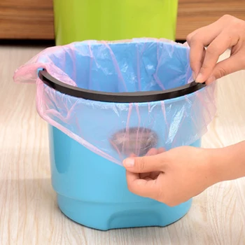 

Home Plastic PP Step Trash Can with Lid Foot Pedal Removable Bin GQ999