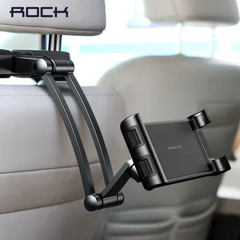 

ROCK Universal Holder For Tablet PC Auto Car Back Seat Headrest Mounting Holder Tablet For 4.7-10.5 Inch For iPad Xiaomi Samsung