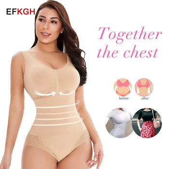 

Women Body Shaper breathable seamless high-elastic Slimming Underwear Bodysuit Corset Butt Lifter Tummy Control Shapewear