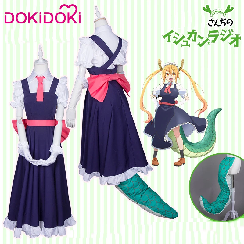 

DokiDoki Anime Miss Kobayashi's Dragon Maid Tohru Cosplay Women Costume Dragon Maid Cosplay Costume Tohru