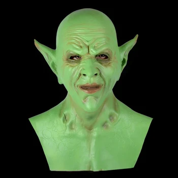 

Imp Variety Latex Face Cover Halloween Scary Headgear for Adult Party Costume Cosplay PAK55