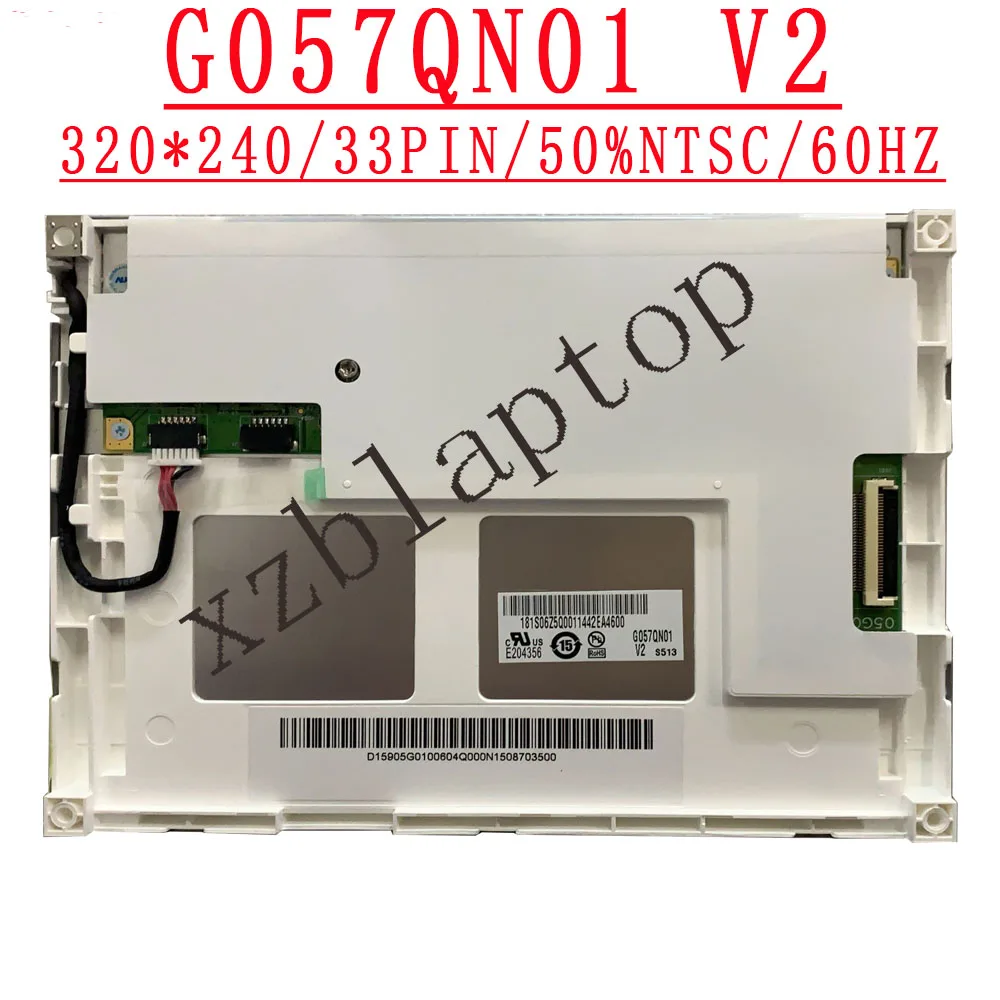 

5.7"inch 320*240 33PIN 50%NTSC 60HZ LCD Display Screen For AUO G057QN01 V0 V1 V2 G057VN01 V0 V1 V2 Digitizer Repair Replacement