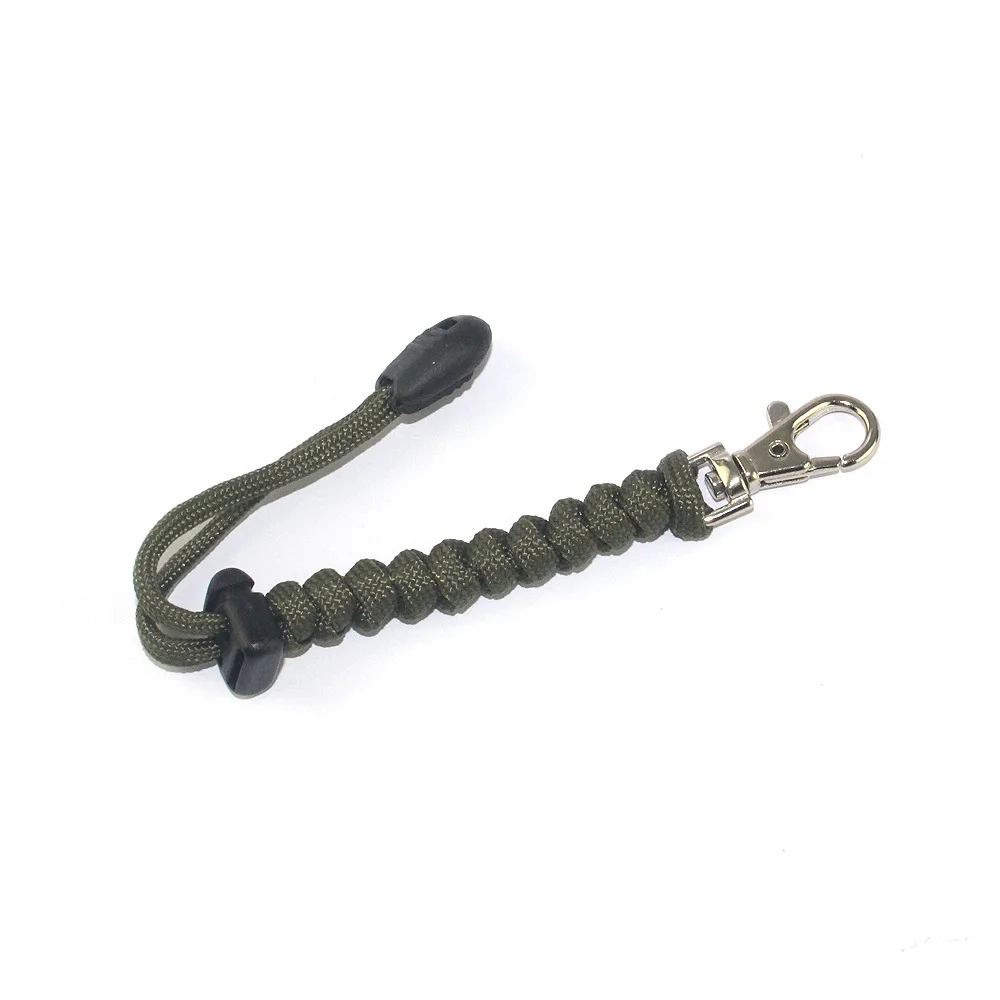 

Seven Core Umbrella Rope Water Bottle Handle 360-Degree Rotatable Buttons Survival Key Chain
