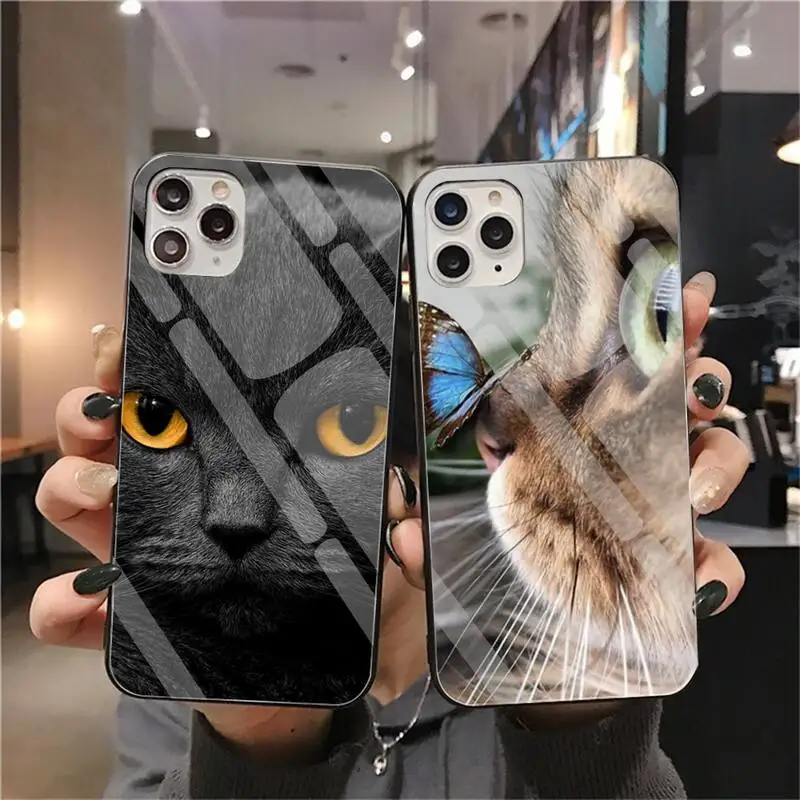 Чехол для iPhone 11 Pro XR XS MAX 8 X 7 6S 6 Plus SE 2020 закаленное стекло с изображением