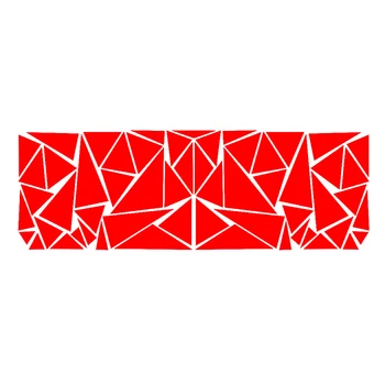 

Car Sticker Side Decals Decor Red Cars Trucks Ships Motorcycles 1PC 200*60cm Triangle