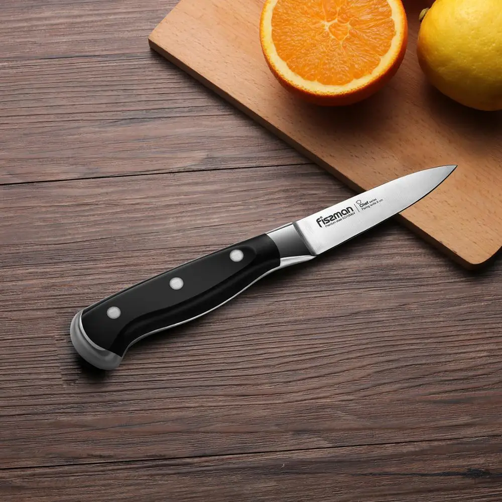 FISSMAN Chef Series 3 5 дюймовый нож для очистки овощей серии шеф повара немецкие стальные