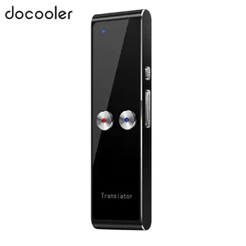 

docooler T8 Smart Voice Translator Portable Two-Way Real Time Multi-Language Translation For Learning Travelling Business Meet