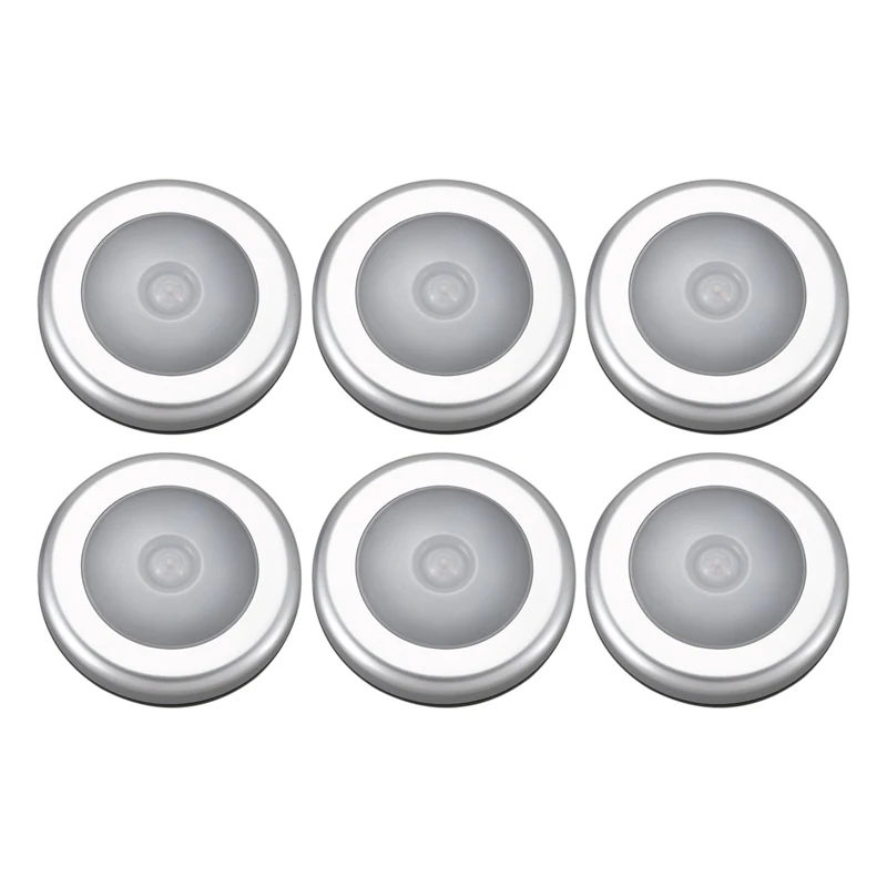 Hot XD-Motion Sensor Light Cordless Battery-Powered LED Night Stick-anywhere Closet Lights Stair Safe for | Освещение