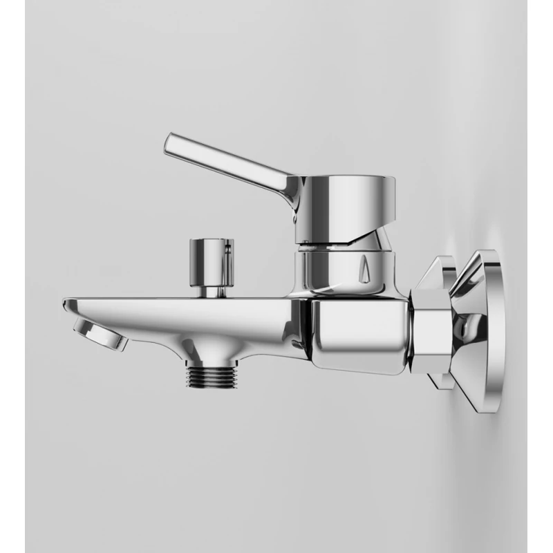Смеситель для ванны и душа Am.Pm X-Joy S F85B10000 излив 164 мм