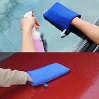 LEEPEE-guantes de microfibra para limpieza de coche, guantes de lavado con absorción de agua, toalla de lana Artificial para lavado de coche, estilismo de coche, arcilla para el cuidado del automóvil