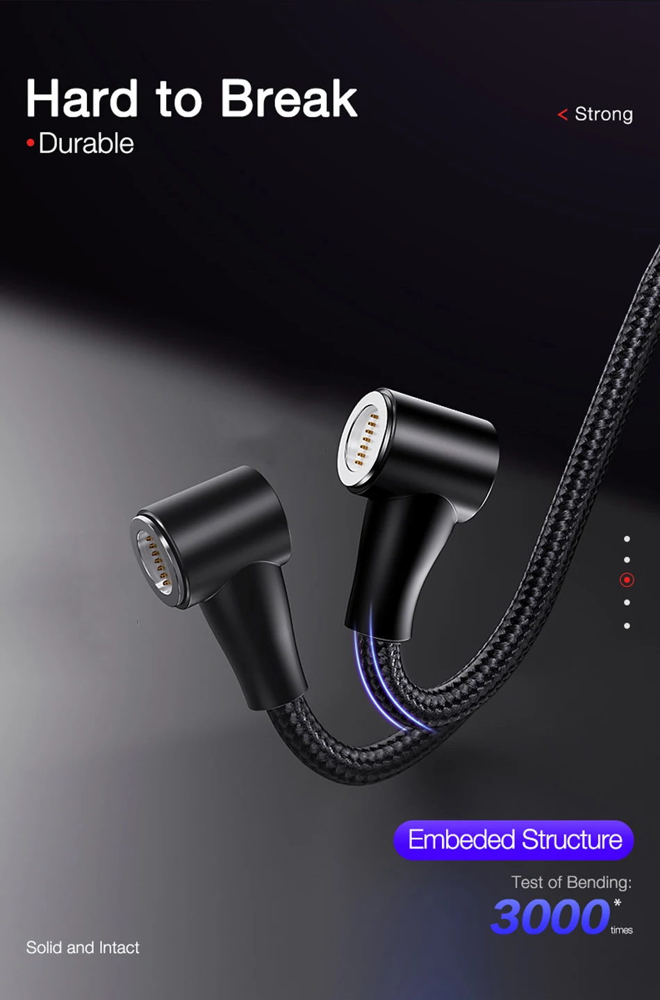 1 м 2 м Магнитный Micro USB кабель 3A Быстрый кабель синхронизации данных и зарядки для samsung huawei Xiaomi LG Andriod Microusb кабель для мобильного телефона