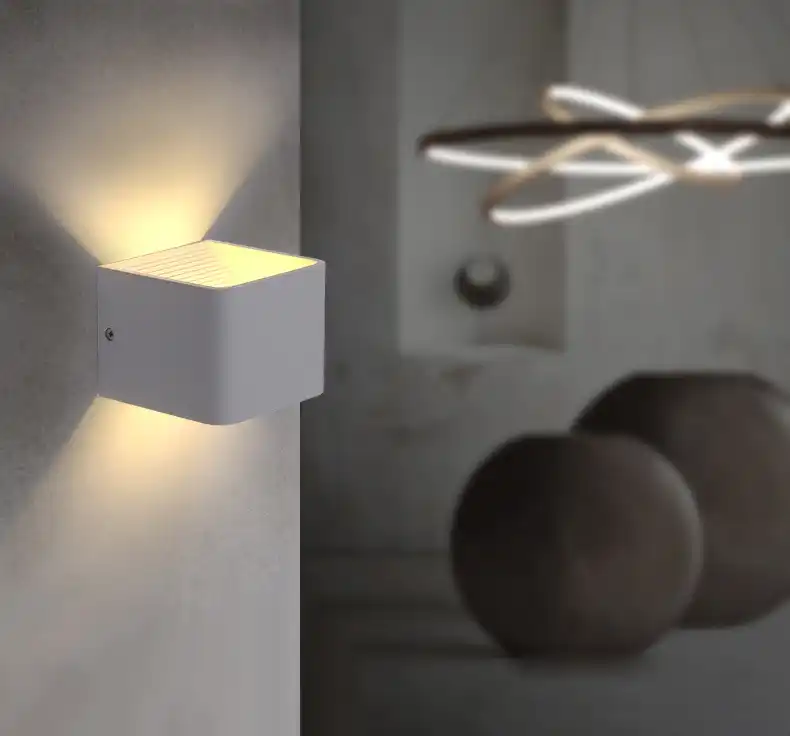 Лампа для спальни 5 Вт 3 7 cob Светодиодная настенная лампа AL с Белым домом|led wall