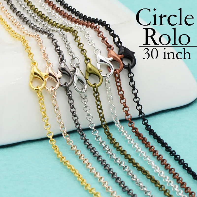 Copper Link Necklace|chain necklace 